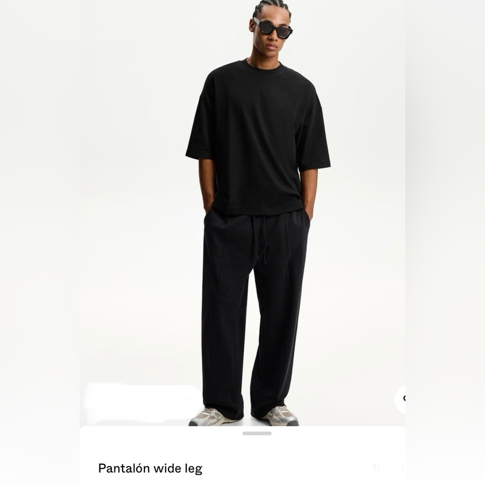 Bershka loose sweat pants Minimalist Design